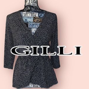 NWOT Gilli Peplum 3/4 sleeved top